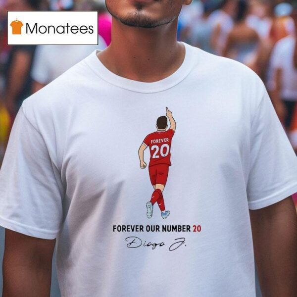 Diogo Jota Forever Our Number T Shirt