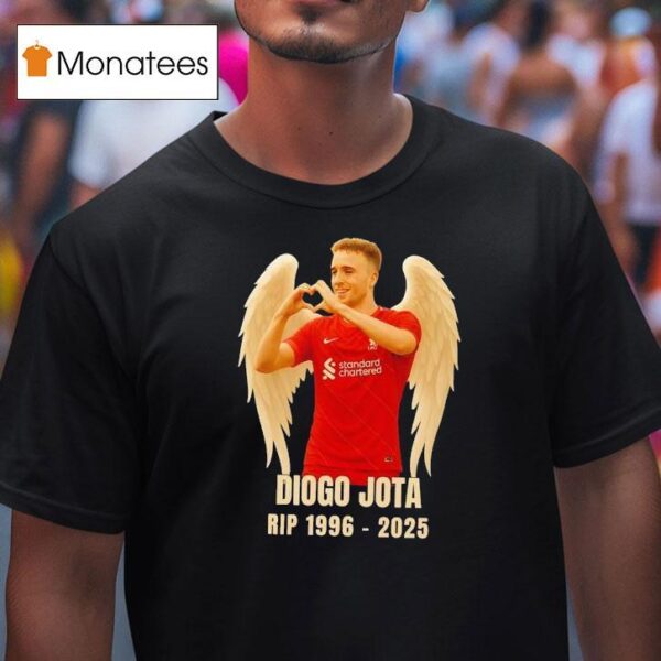 Diogo Jota Liverpool Fc Rip T Shirt