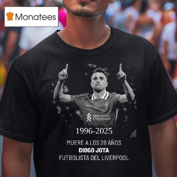 Diogo Jota Rip T Shirt
