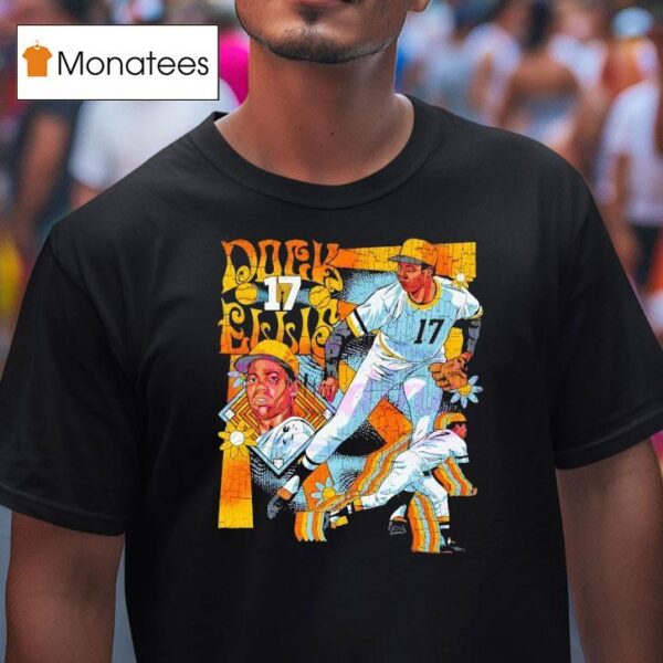 Dock Ellis Pittsburgh Psychedelic T Shirt