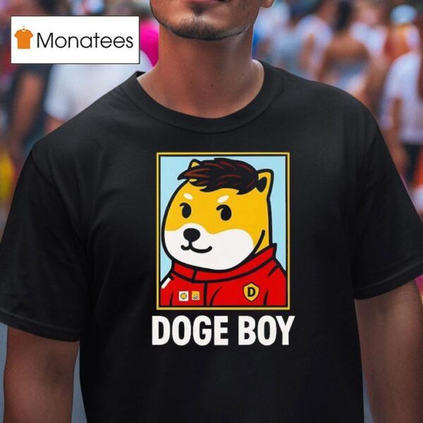 Doge Boy Cartoon T Shirt