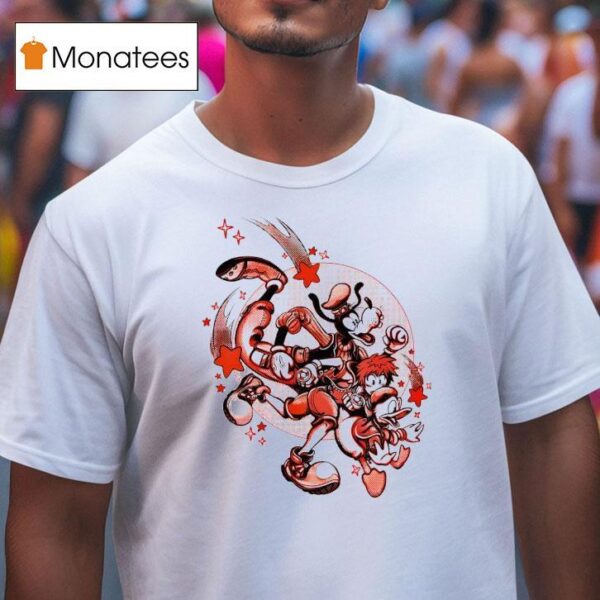Donald Duck Cartoon Characters T Shirt