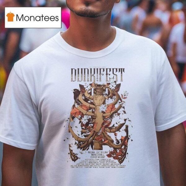 Dunk Festival Viernulvier Ghent Belgium T Shirt