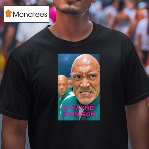 Dwayne Johnson Squid Game Usa T Shirt