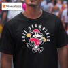 Erie Seawolves Fauxback Secondary Masco T Shirt