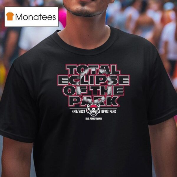 Erie Seawolves Total Eclipse Of The Park Pennsylvania T Shirt