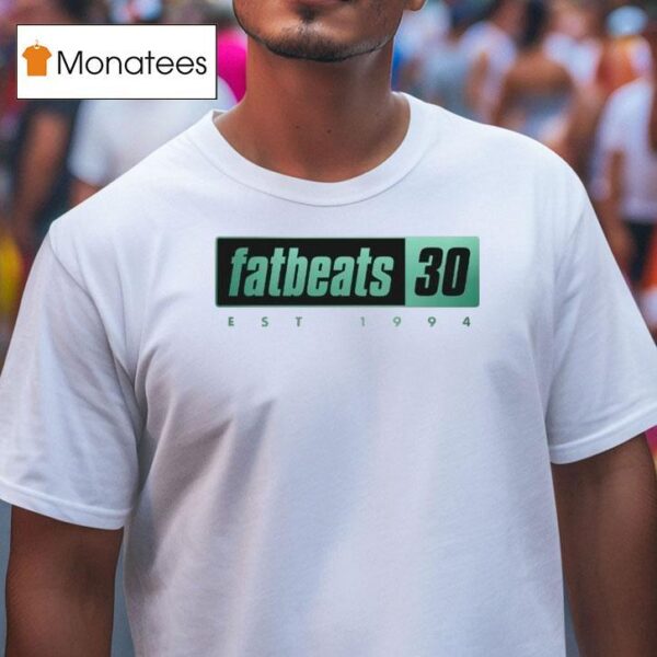 Fat Beats Th Logo T Shirt