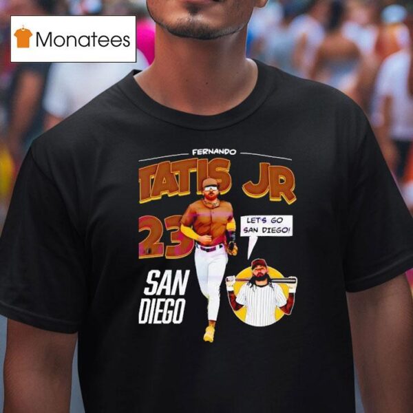 Fernando Tatis Jr San Diego Baseball Comic Style Fan T Shirt