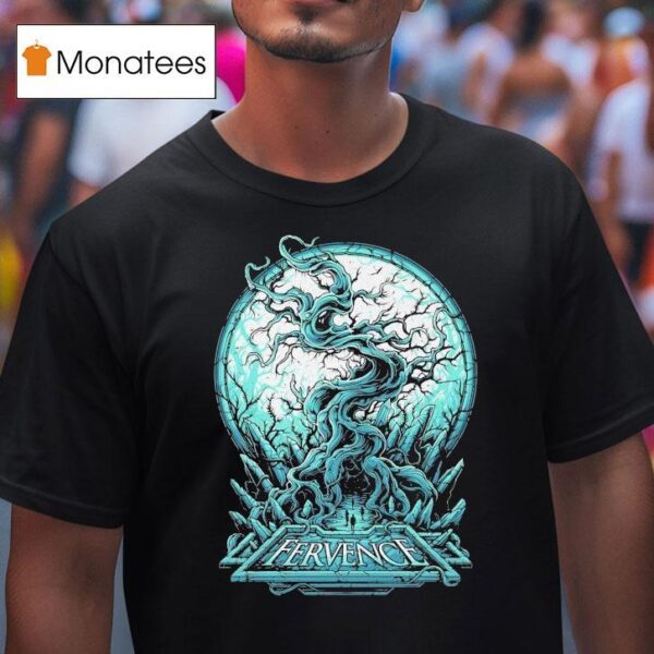 Fervence Blue Tree T Shirt