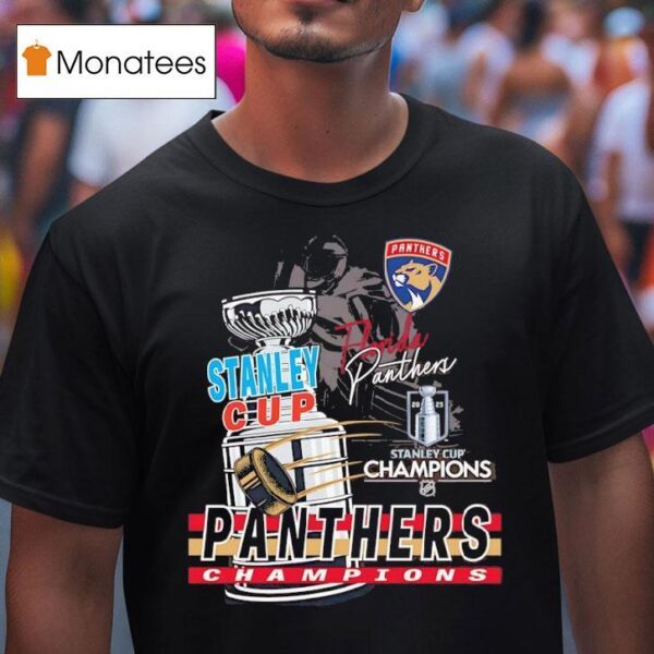Florida Panthers Stanley Cup Champions Raise The Cup T Shirt