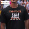 Francisco Lindor Juan Soto Pete Alonso And Brandon Nimmo Fab Four Album Road Abbey T Shirt
