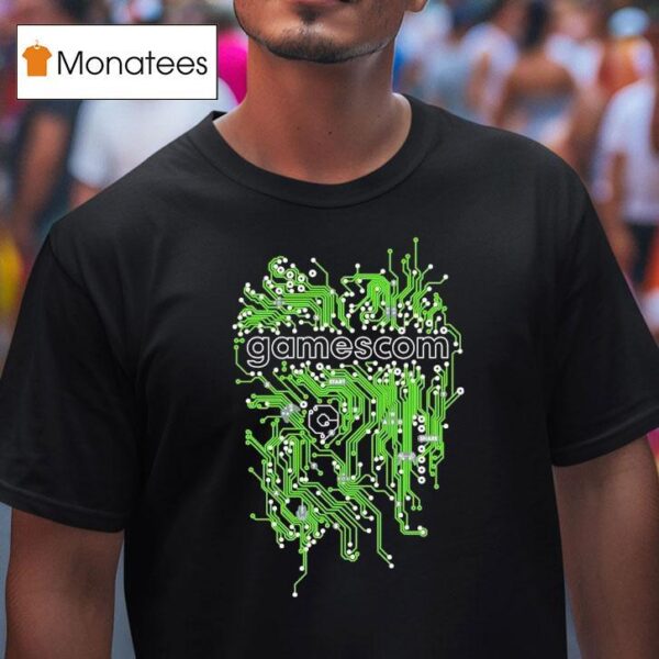 Gamescom Circuit Board T Shirt