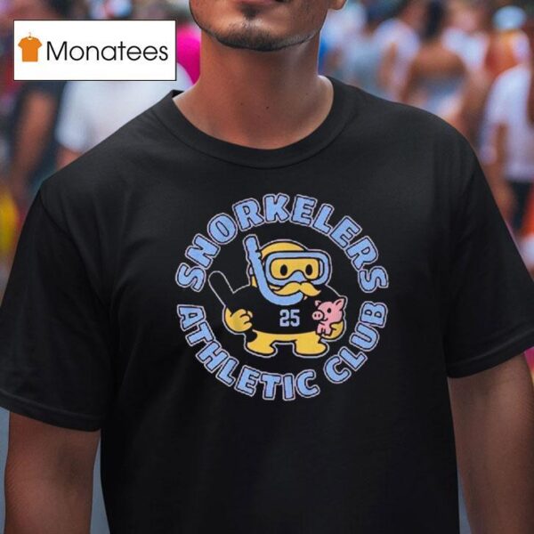 Garrett Stubbs Snorkelers Athletic Club T Shirt