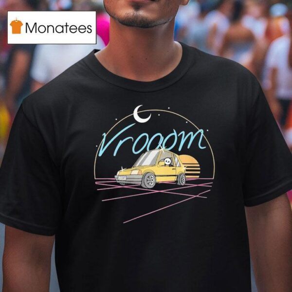 Garrett The Carrot Cool Car T Shirt