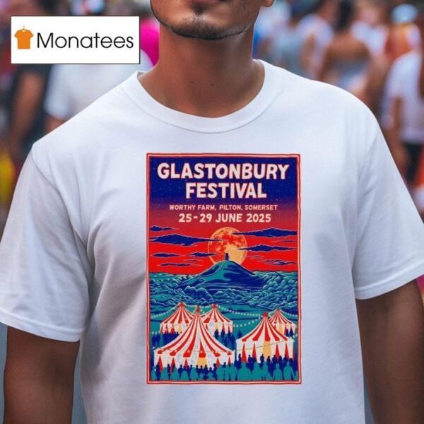 Glastonbury Festival Pilton Somerset Jun Concer T Shirt