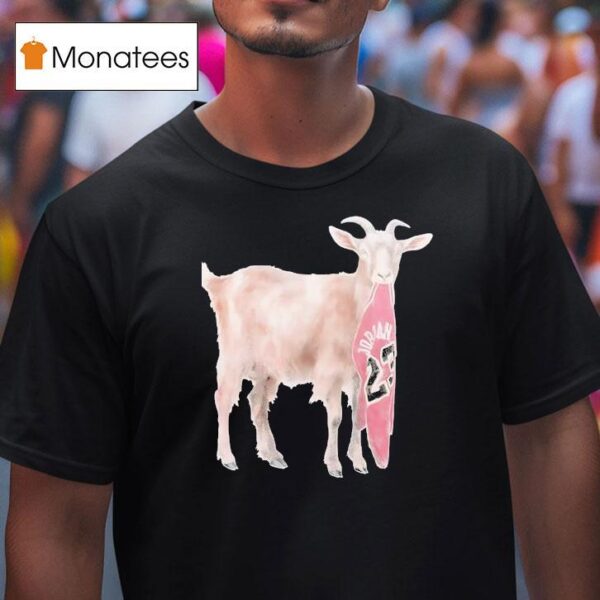 Goat Gnaw Michael Jordan S Chicago Bulls T Shirt