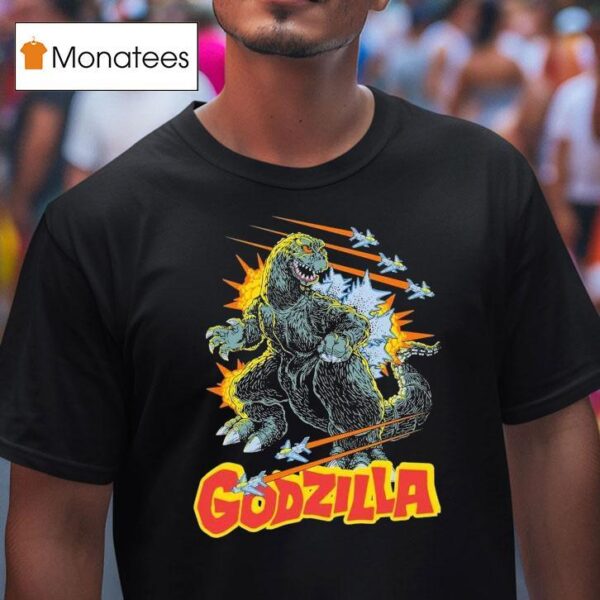 Godzilla Attacks T Shirt