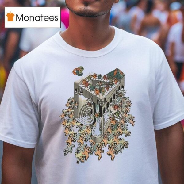 Grateful Dead Mc Escher Dancing Bears T Shirt