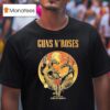 Guns N Roses World Tour July At Sofia Bulgaria Vasil Levski National Stadium Event Dragon T Shirt