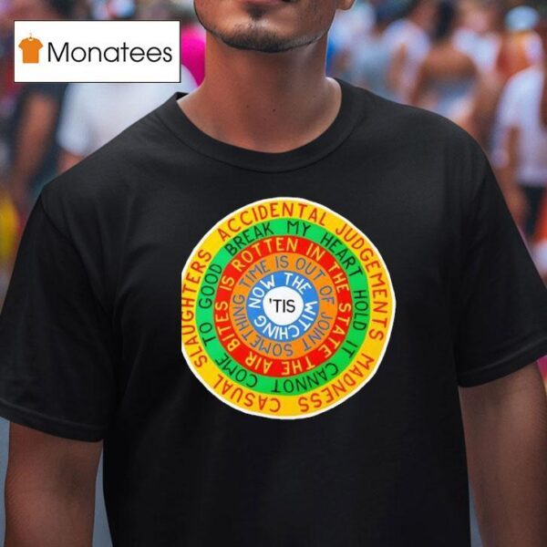 Hamlet Hail To The Thief Circles Design T Shirt