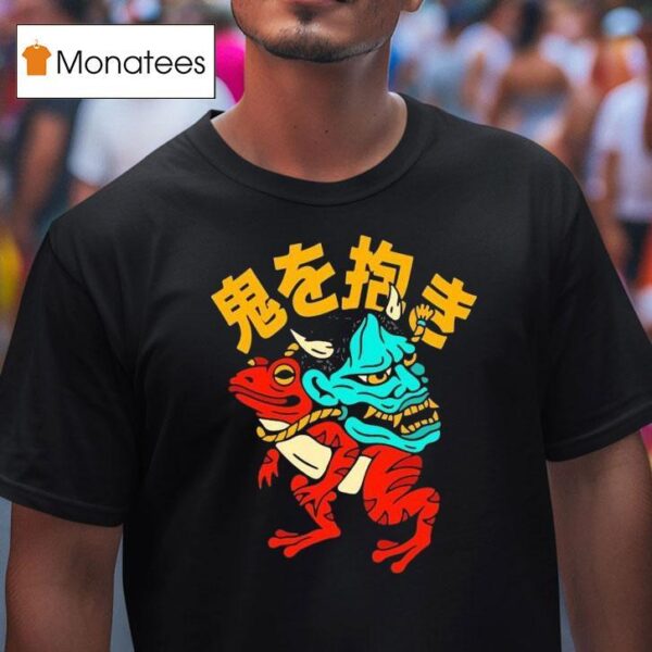 Hannya Frog T Shirt