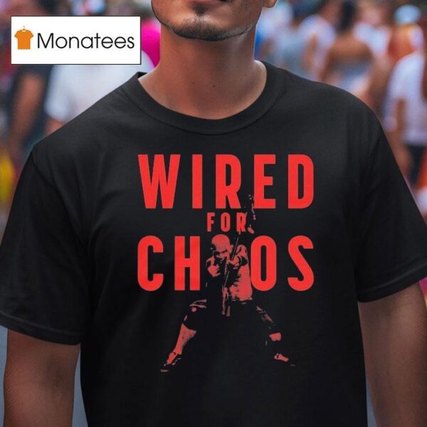 Harley Flanagan Wired For Chaos Tour T Shirt