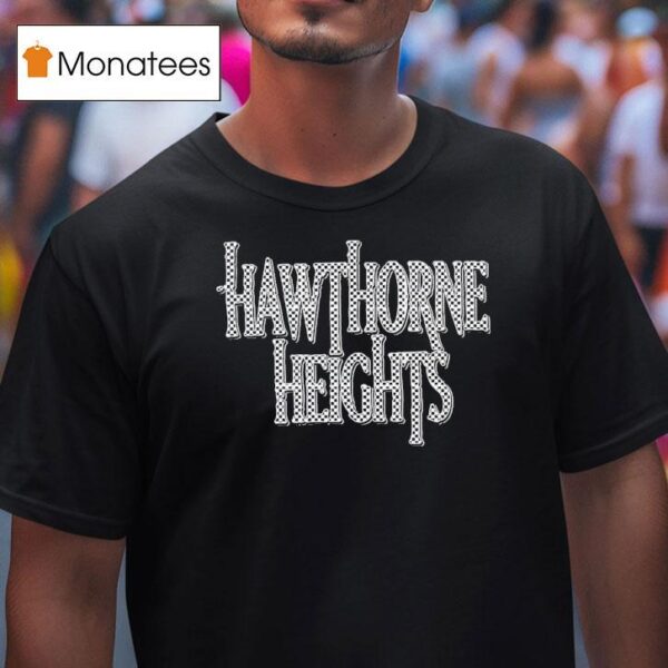 Hawthorne Heights Checkered T Shirt