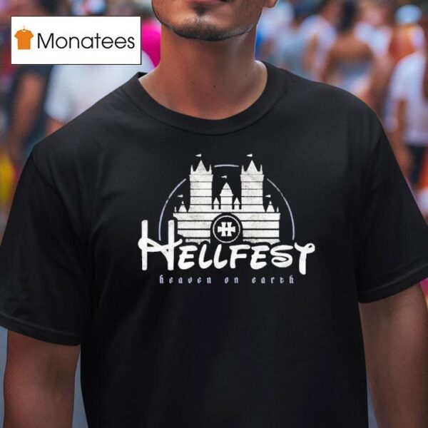 Hellfest Heaven On Earth Disneyland Disnhelland T Shirt