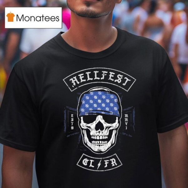 Hellfest Hellbanger Skull T Shirt
