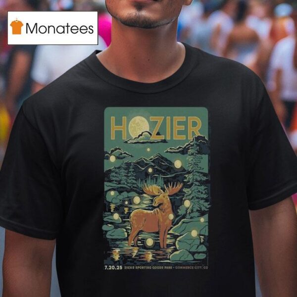 Hozier Commerce City Co July Deer T Shirt