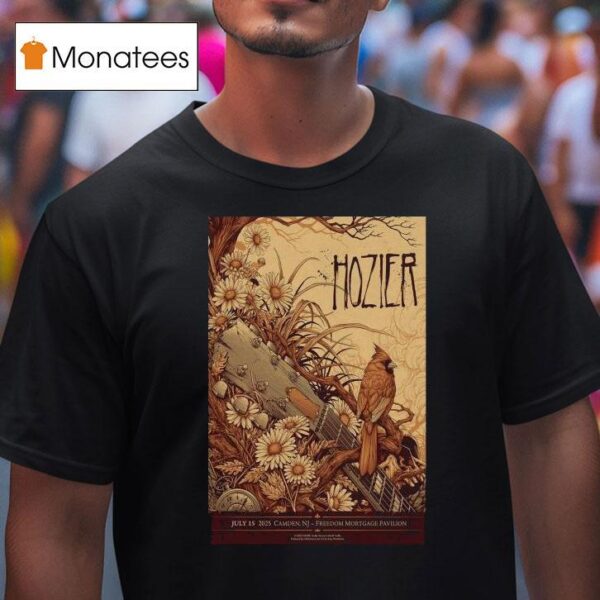 Hozier Freedom Mortgage Pavilion Tour Camden Nj July T Shirt