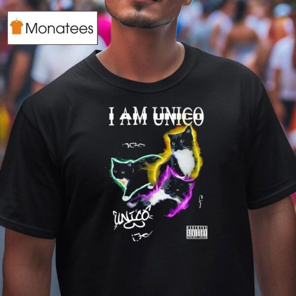 I Am Unico Cat Cute T Shirt