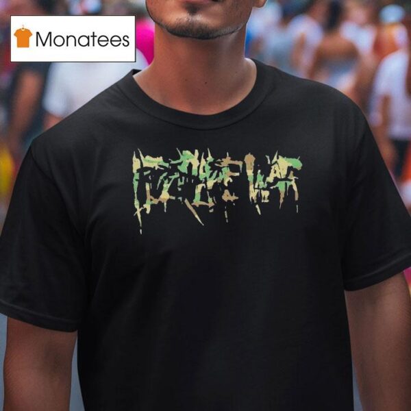 I Declare War Camo Logo T Shirt