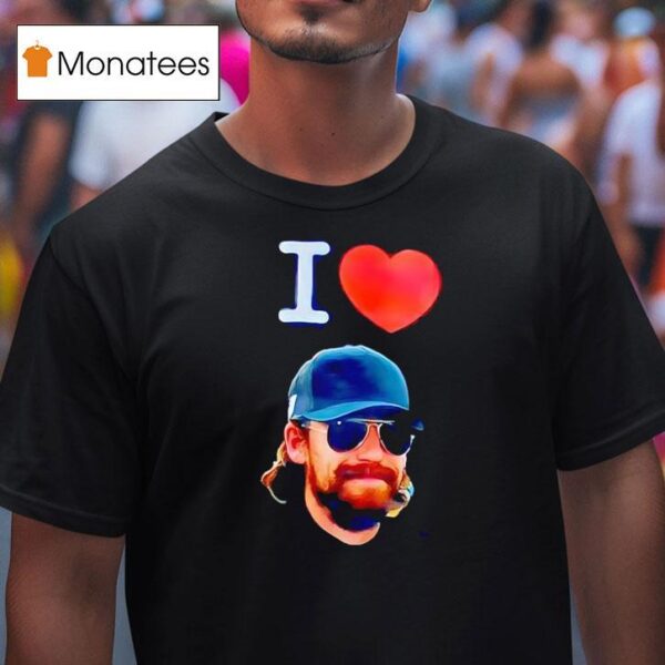 I Love Ryan Blaney T Shirt