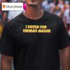 I Voted For Thomas Massie T Shirt