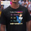 Ikari Shinji Yeah I M G A Y Good At Yu Gi Oh T Shirt