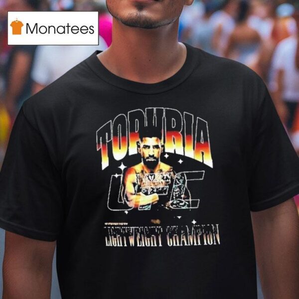 Ilia Topuria Flyweight Champion T Shirt
