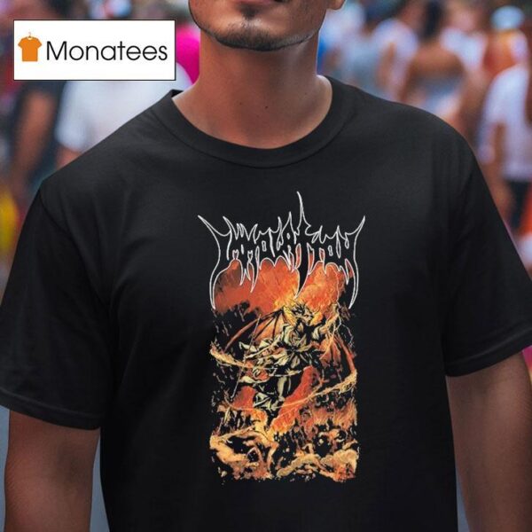 Immolation Burning Summer T Shirt