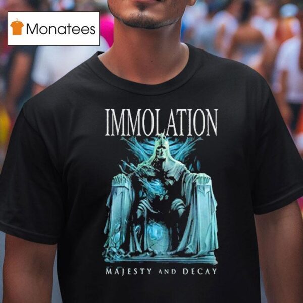Immolation Majesty And Decay T Shirt