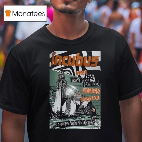 Incubus Morning View And Hits Chula Vista Ca T Shirt