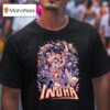 Inoha Anime Fighting Stance T Shirt