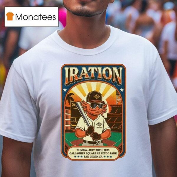 Iration Summer Tour San Diego Ca Us Petco Park T Shirt
