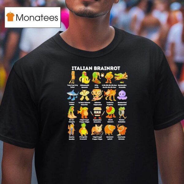 Italian Brainrot Meme New T Shirt