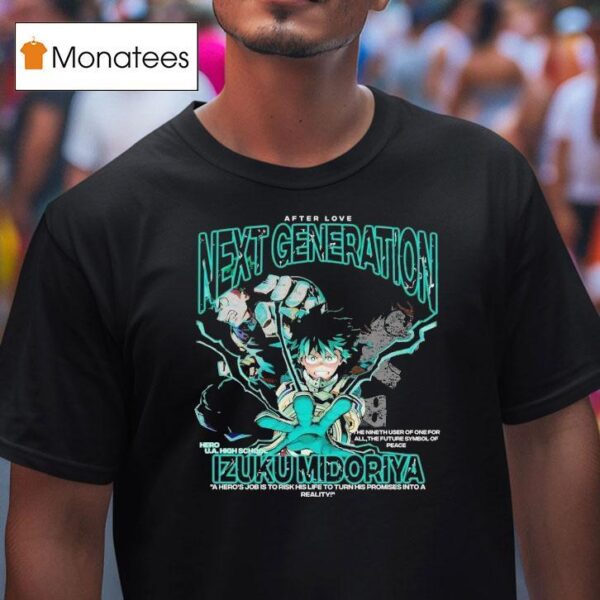 Izuku Midoriya Next Generation T Shirt