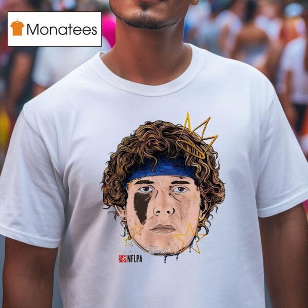 Jaxson Dart Fat Head Nflpa T Shirt