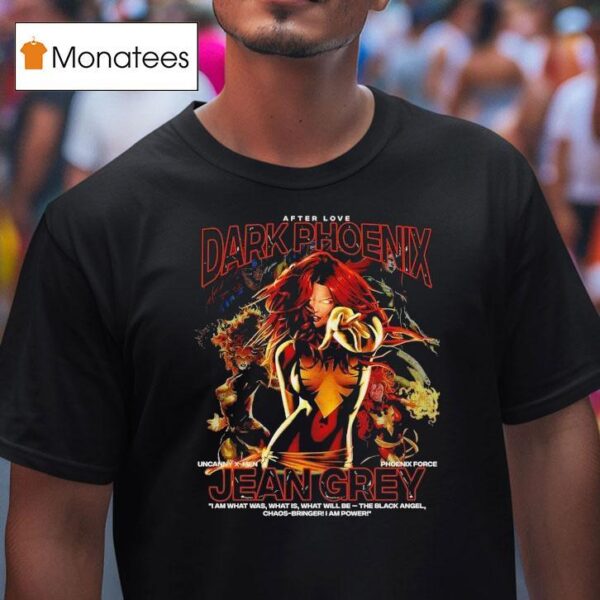 Jean Grey Dark Phoenix After Love T Shirt
