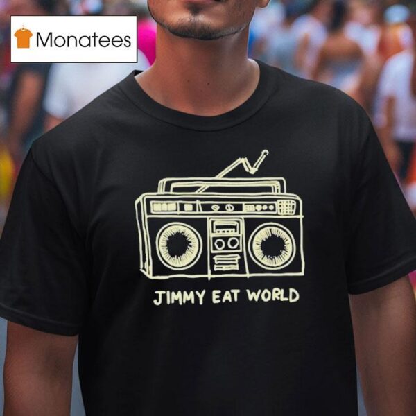 Jimmy Eat World Boombox Radio T Shirt