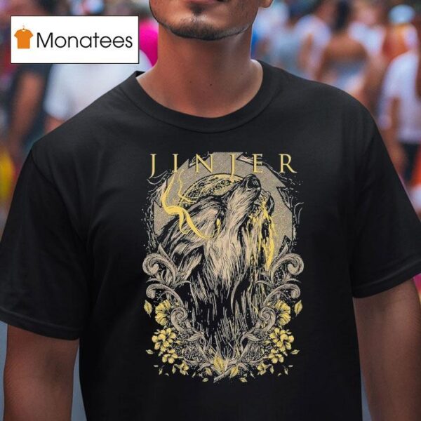 Jinjer Wolflower T Shirt