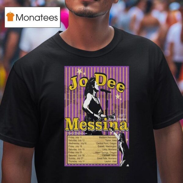 Jo Dee Messina July Tour Dates T Shirt