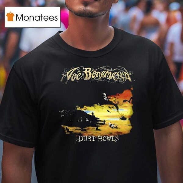 Joe Bonamassa Dust Bowl World Tour T Shirt